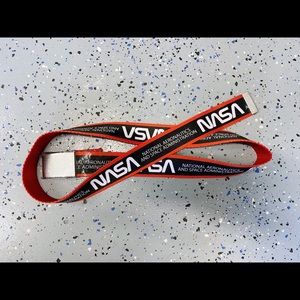 New (without Tags) NASA Belt - Red/Black